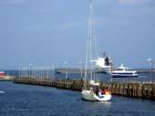 Warnemünde Blick vom alten Strom